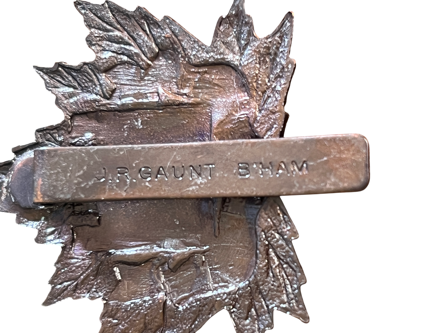 WW1/WW2 Canadian Fort Garry Horse Bi-Metal Cap Badge – J.R. Gaunt B’Ham