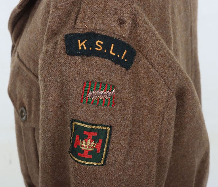 British 1949 Pattern 4th Battalion KSLI, Battle Dress Blouse
