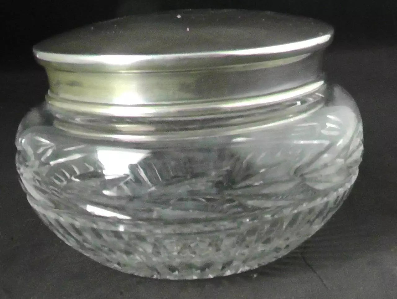 Silver Topped Jar - dates 1929