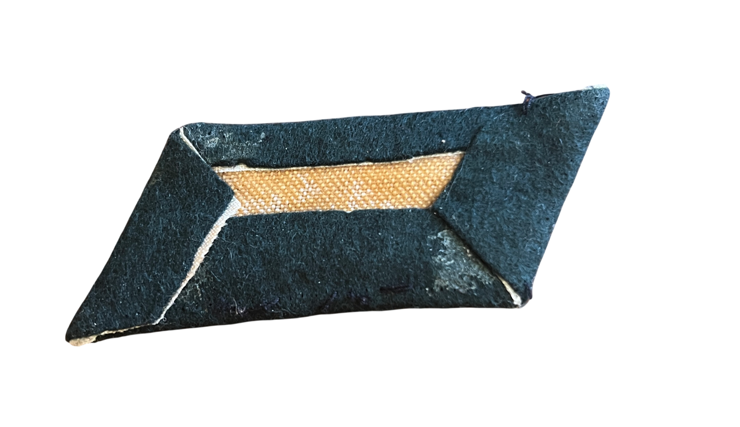 Original WW II German Army (Heer) Infantry Officer's Collar Tab (Kragenspiegel)