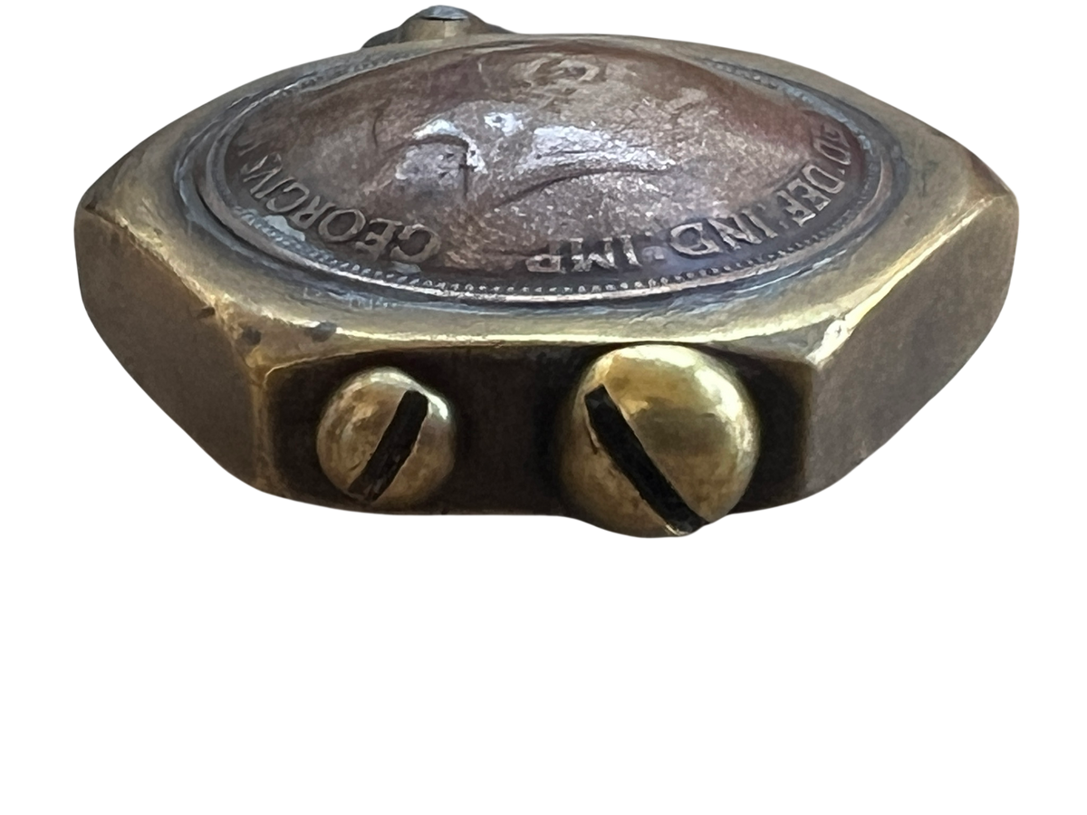 Authentic WWI Trench Art Pocket Lighter – 1918