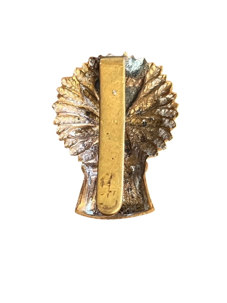 Original WW2 British Army Lothians & Border Horse Yeomanry OR's Cap Badge