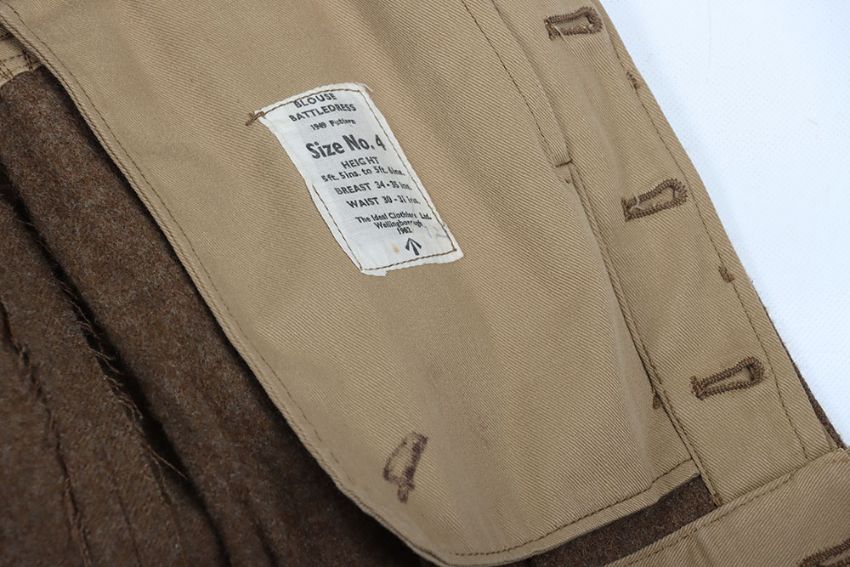 British 1949 Pattern 4th Battalion KSLI, Battle Dress Blouse