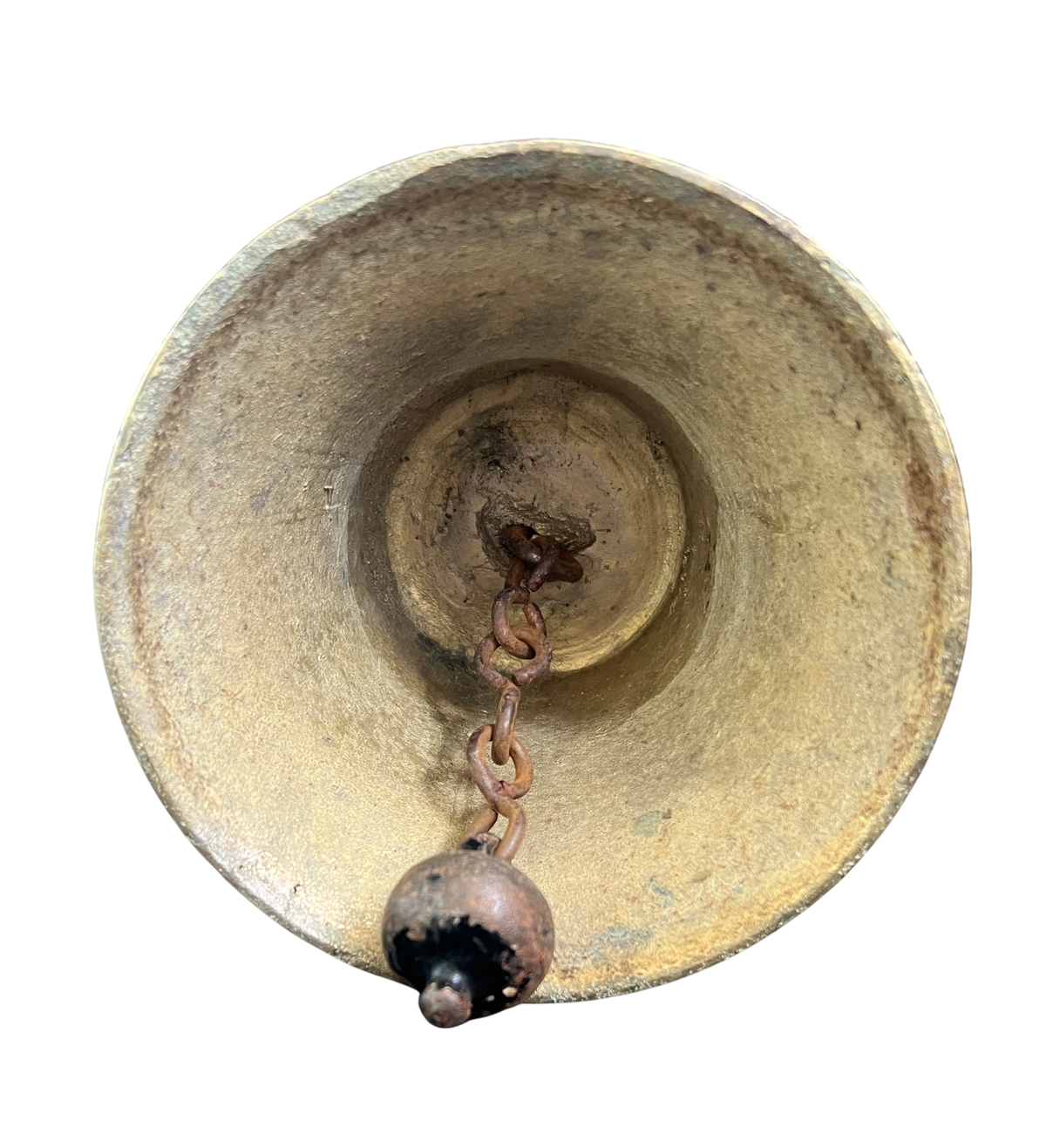 Rare, Fully Marked, WWII ARP Warden's Handbell by James Barwell Ltd. of Birmingham