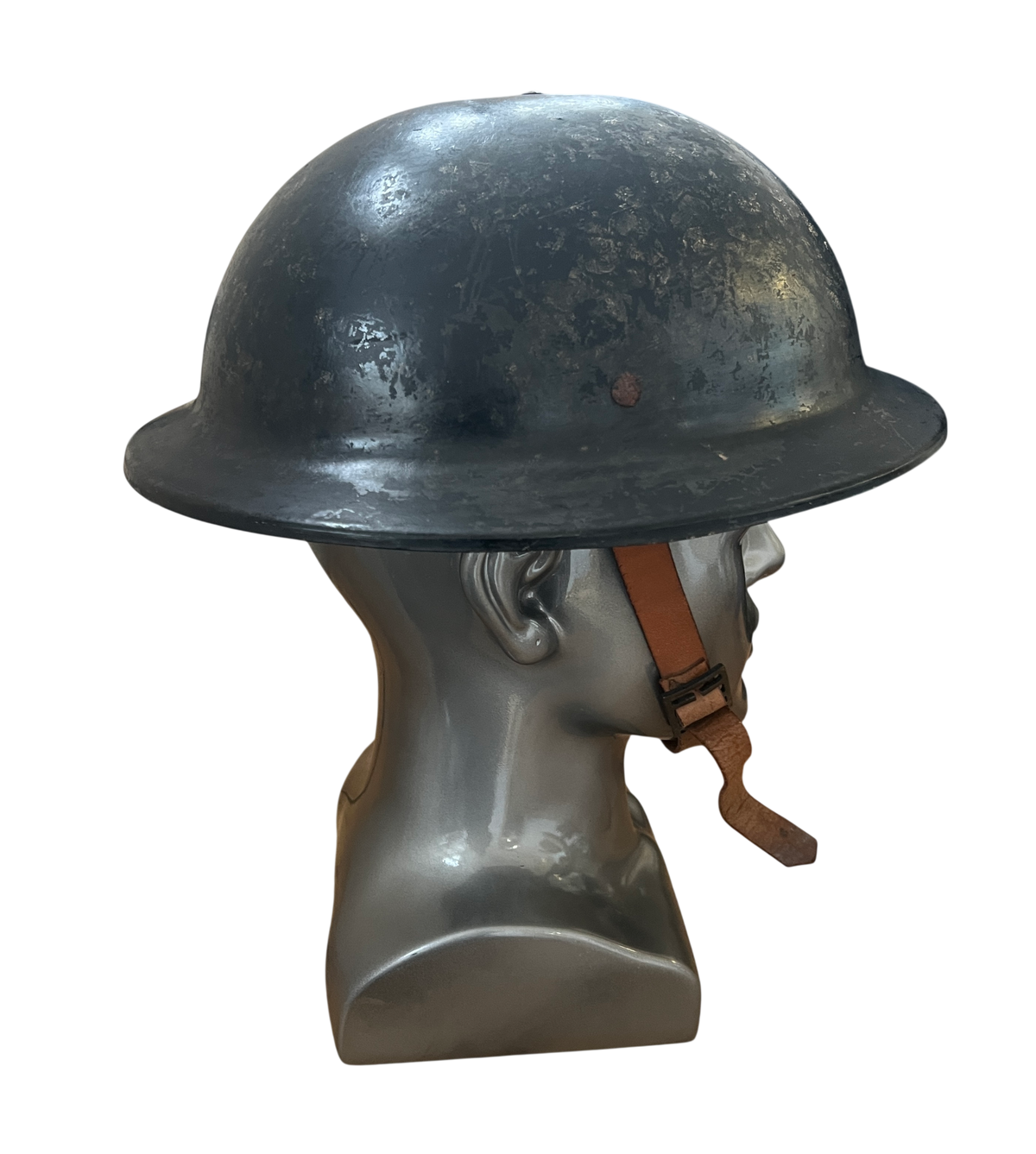 Authentic WWII British Home Front "Plasfort" Non-Metal Protective Helmet