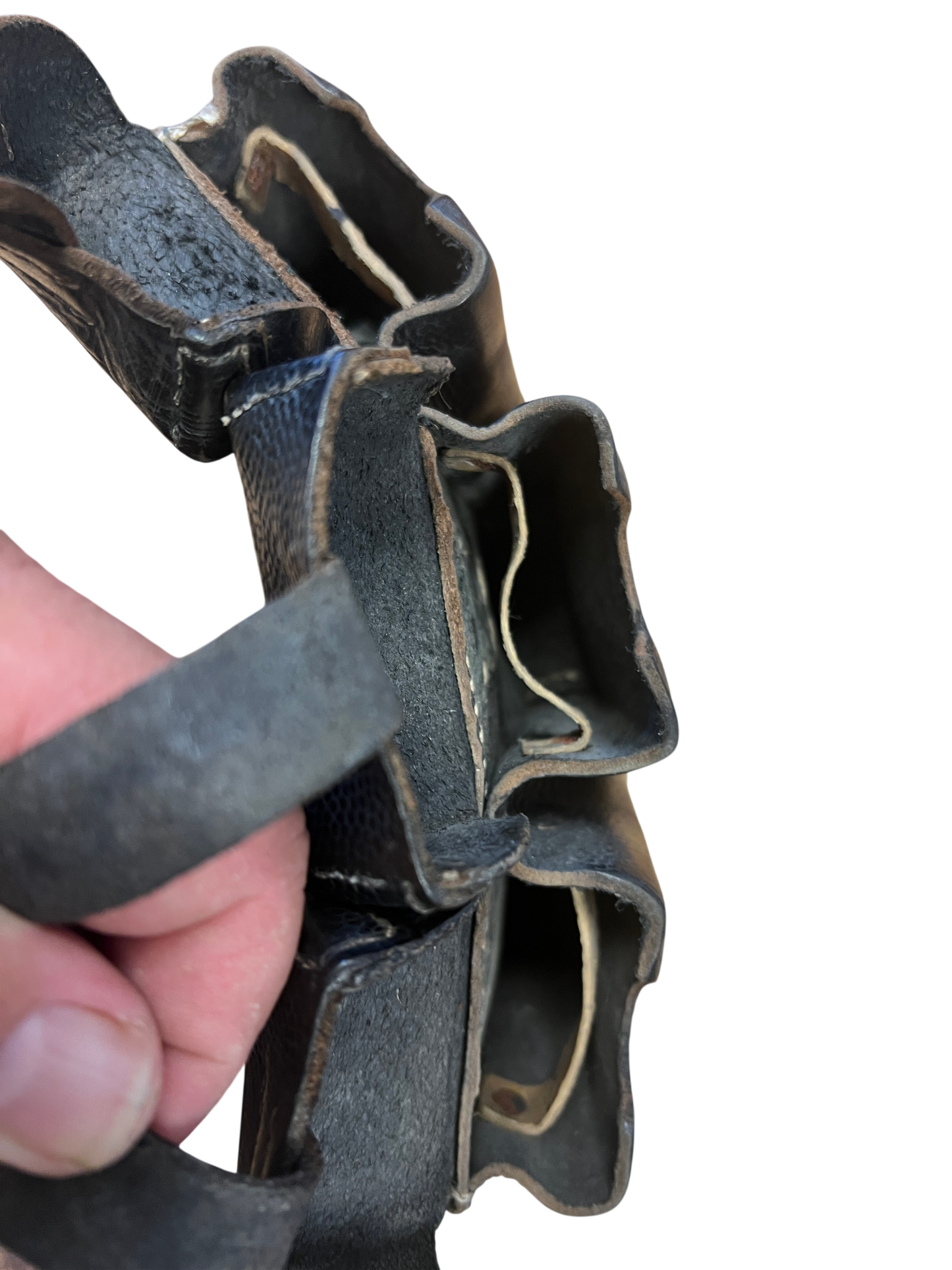 Original WWII German K98 Leather Ammo Pouch