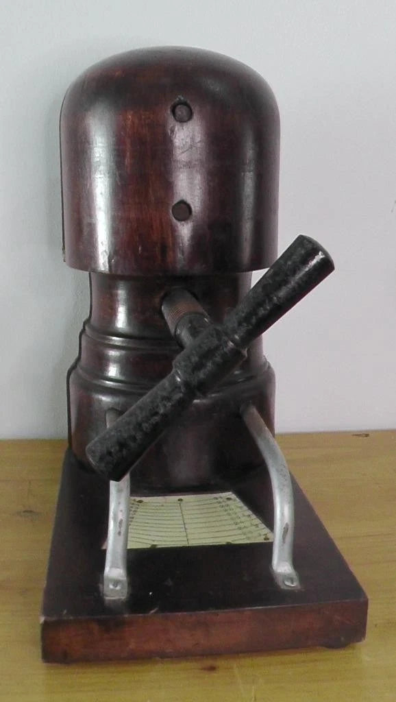 Antique Milliners Hat Mould Block/Hat Stretcher/Haberdashery Shop Display