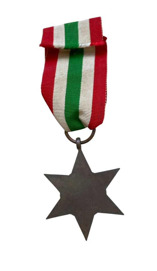 Original WW2 Italy Star Medal