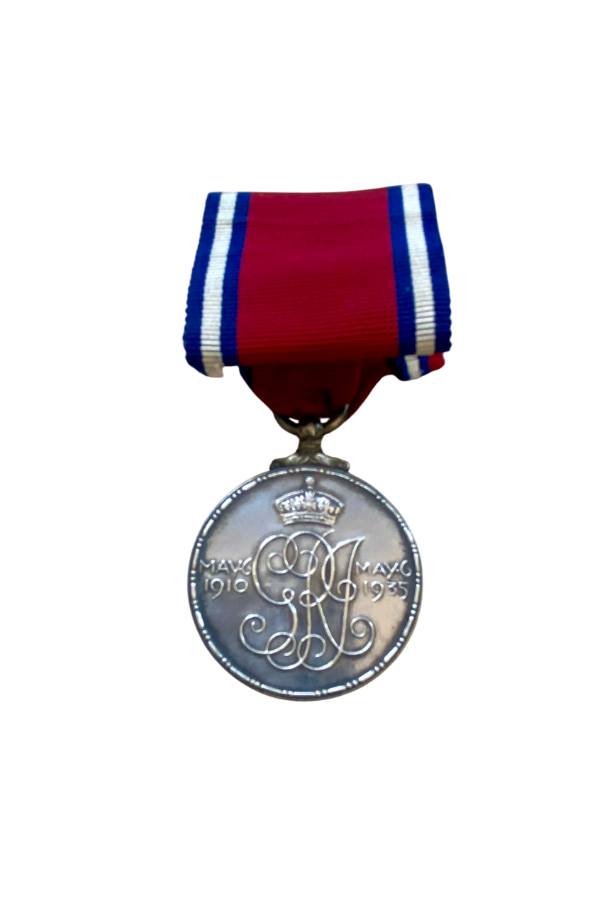 George V Official Jubilee Medal - 1910-1935 with Original Box