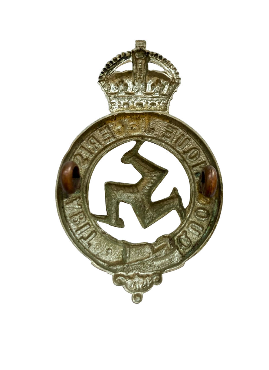 Isle of Man Constabulary Cap Badge - King's Crown
