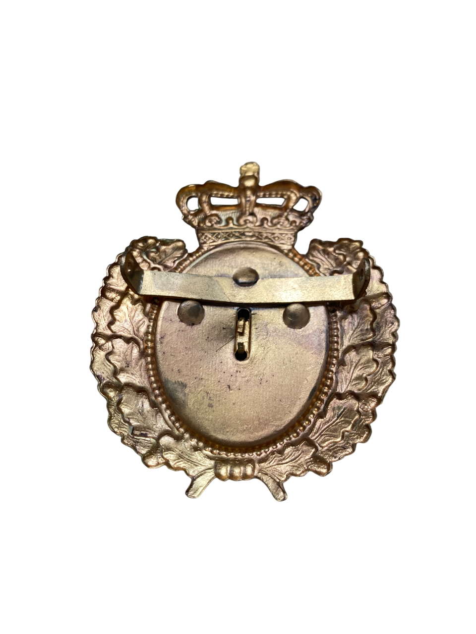 Vintage Obsolete Danish Police Officers Cap Badge