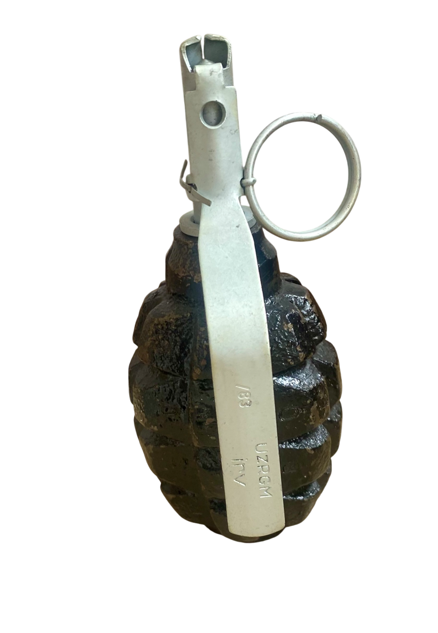 Inert Cold-War Era Soviet F1 Hand Grenade