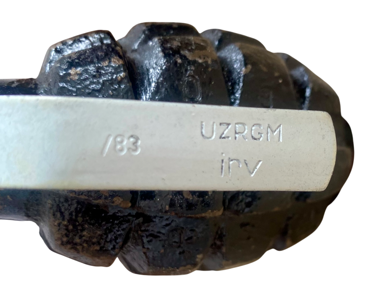 Inert Cold-War Era Soviet F1 Hand Grenade