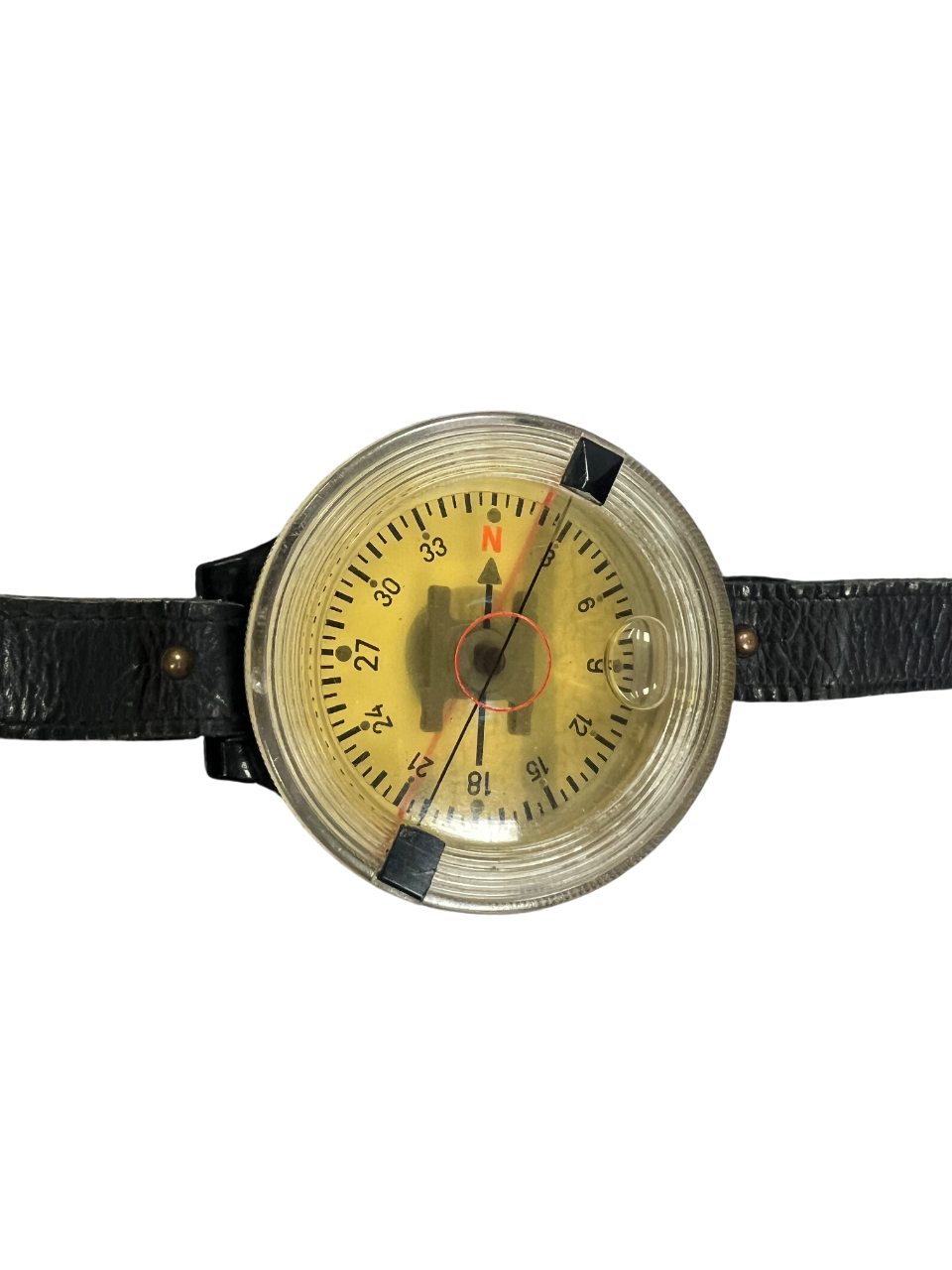 WW2 Luftwaffe AK39 Pilots Wrist Compass - 2nd Model
