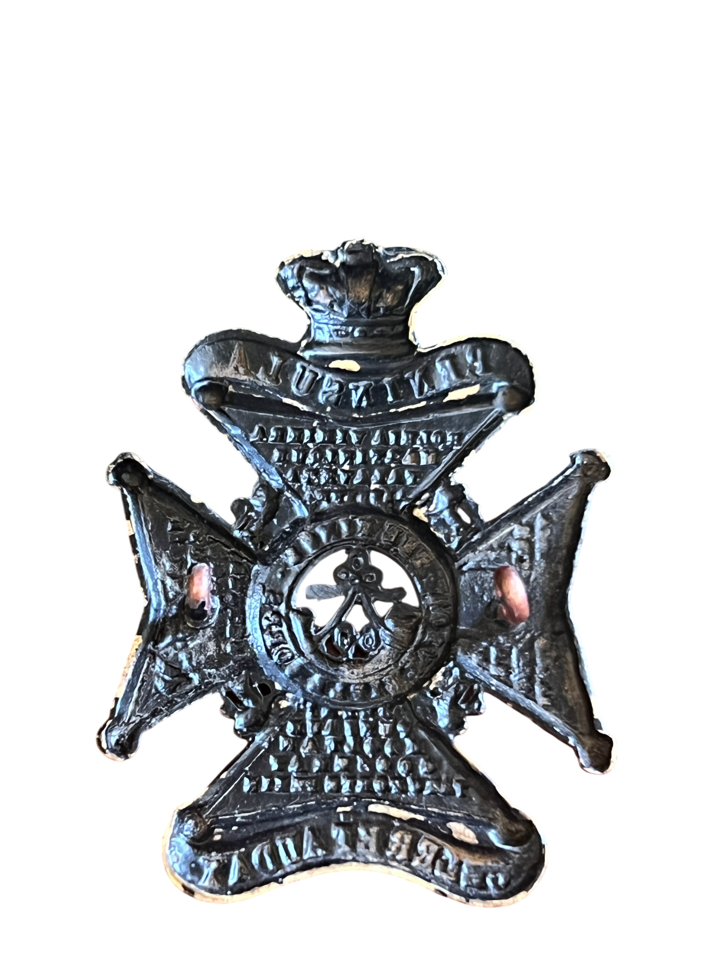 Victorian 60th Foot (King’s Royal Rifle Corps) Glengarry Cap Badge c. 1874–1881
