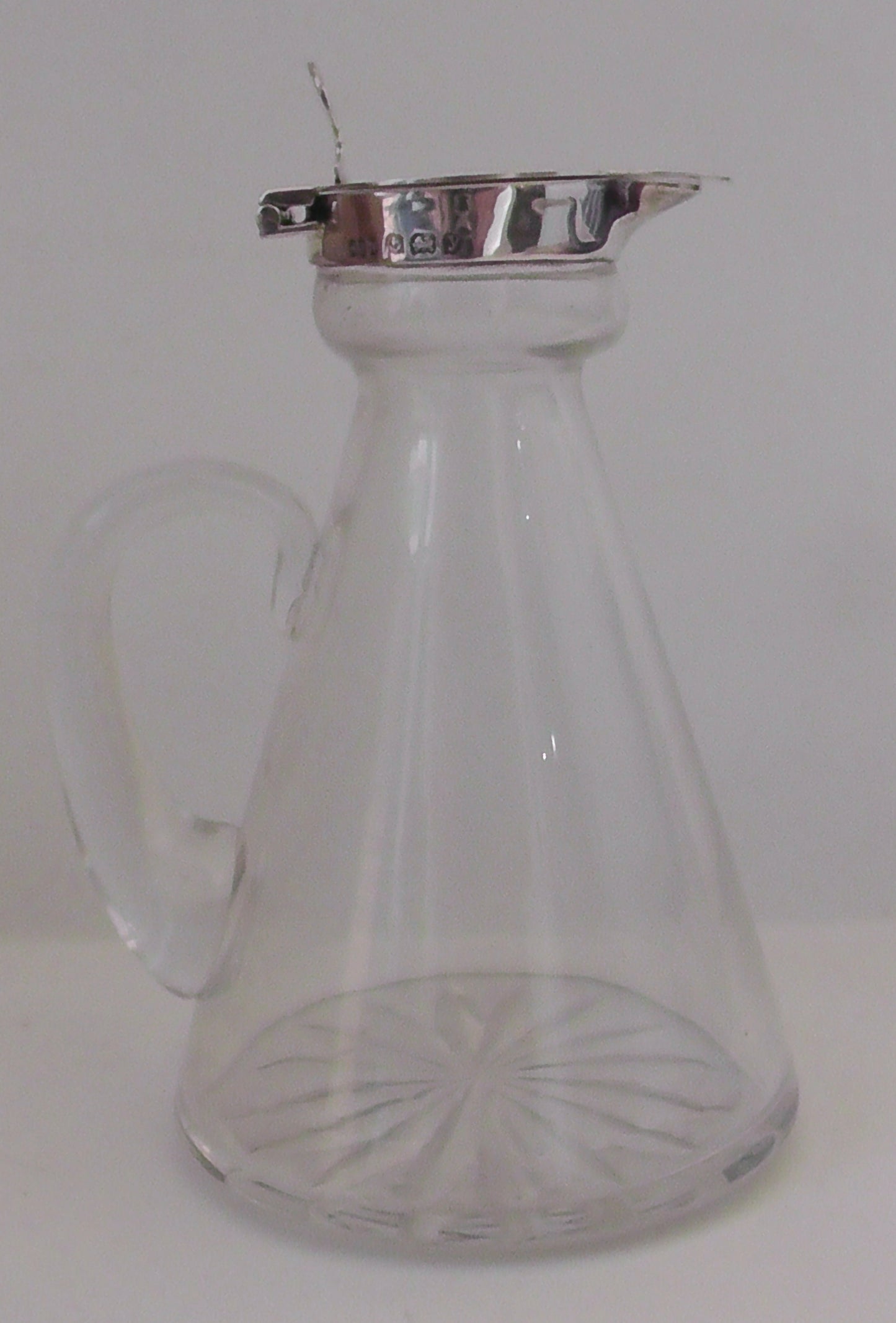 Solid Silver Whisky Noggin/Jug/Tot 1923 - Hukin & Heath