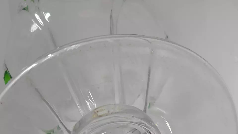 Large Stuart and Sons Art Nouveau Cairngorm/Peacock Trail Vase c1900