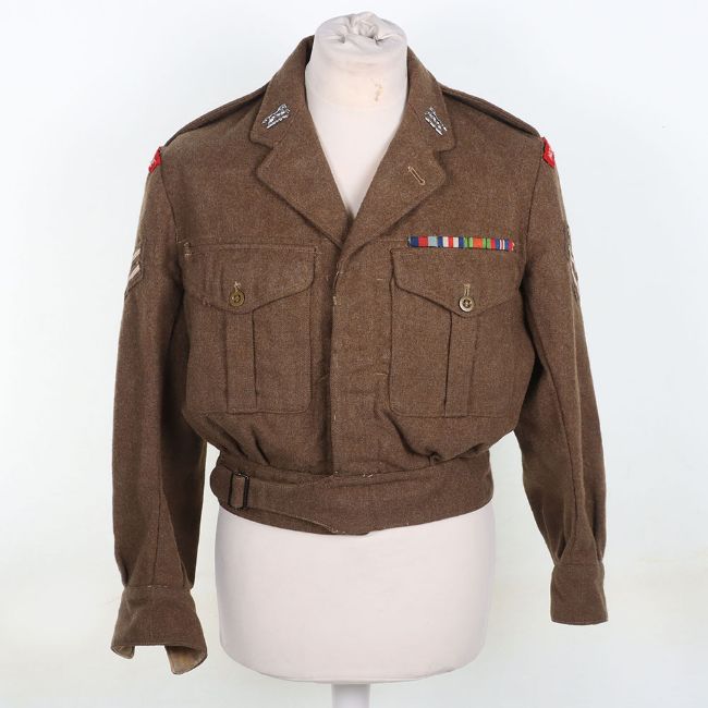 British 1949 Pattern Northamptonshire Yeomanry Battle Dress Blouse