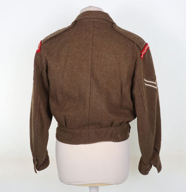British 1949 Pattern Northamptonshire Yeomanry Battle Dress Blouse