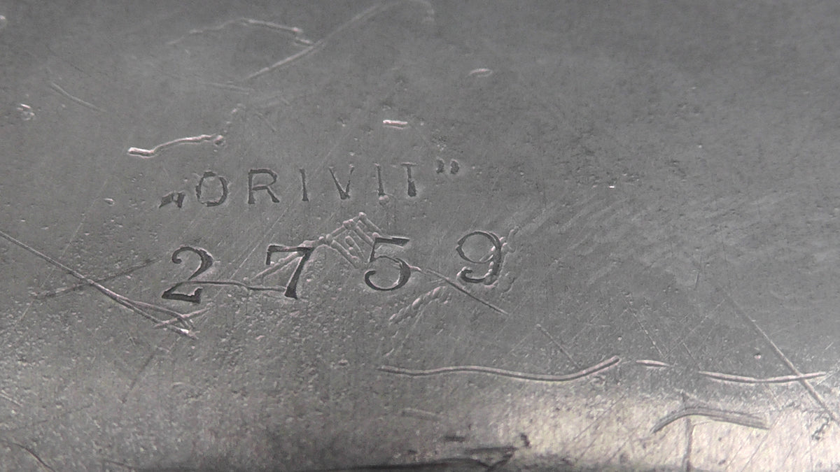 Rare Stunning Art Nouveau Orivit Pewter Boar Platter