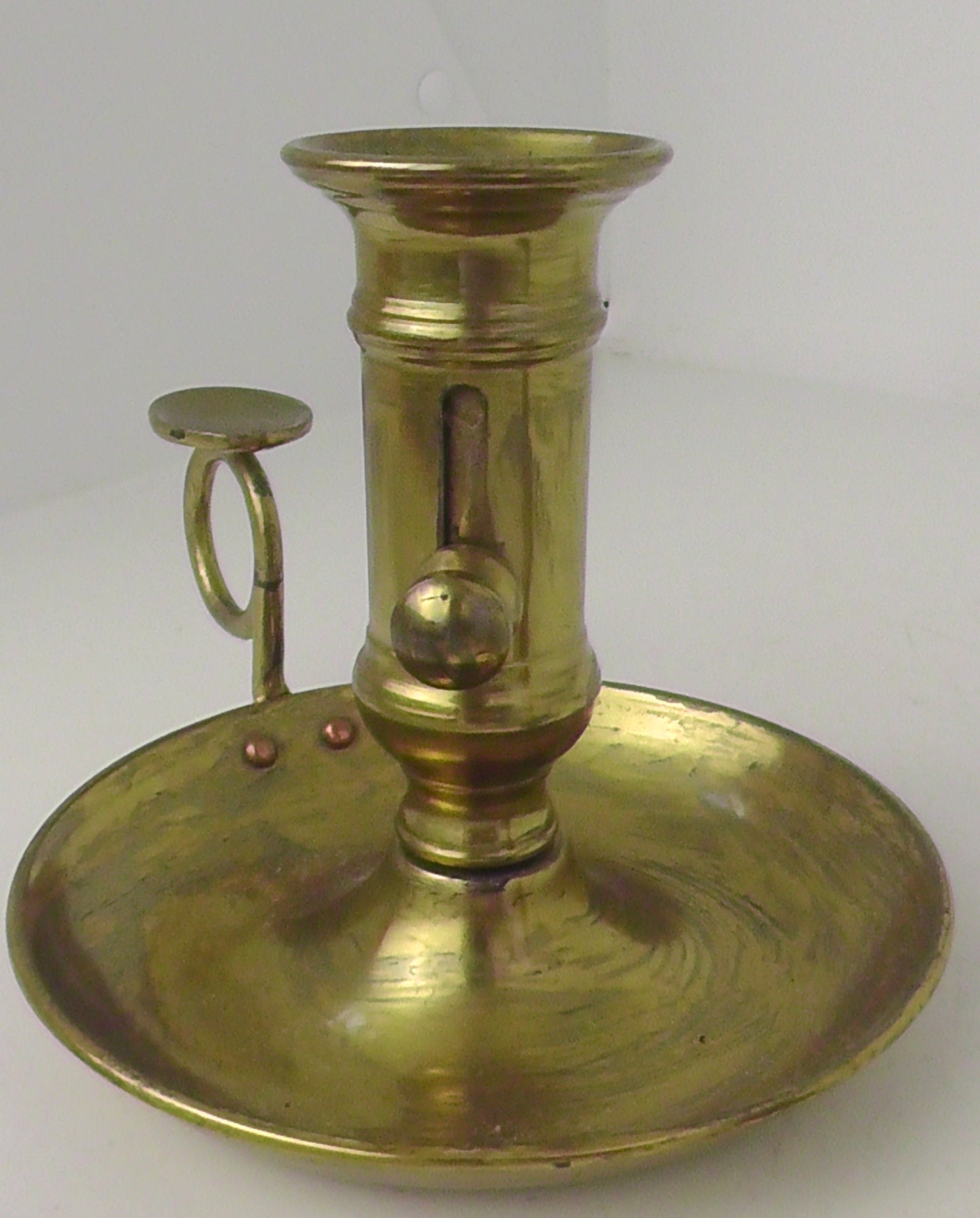 Brass Chamberstick/Candlestick with suffer
