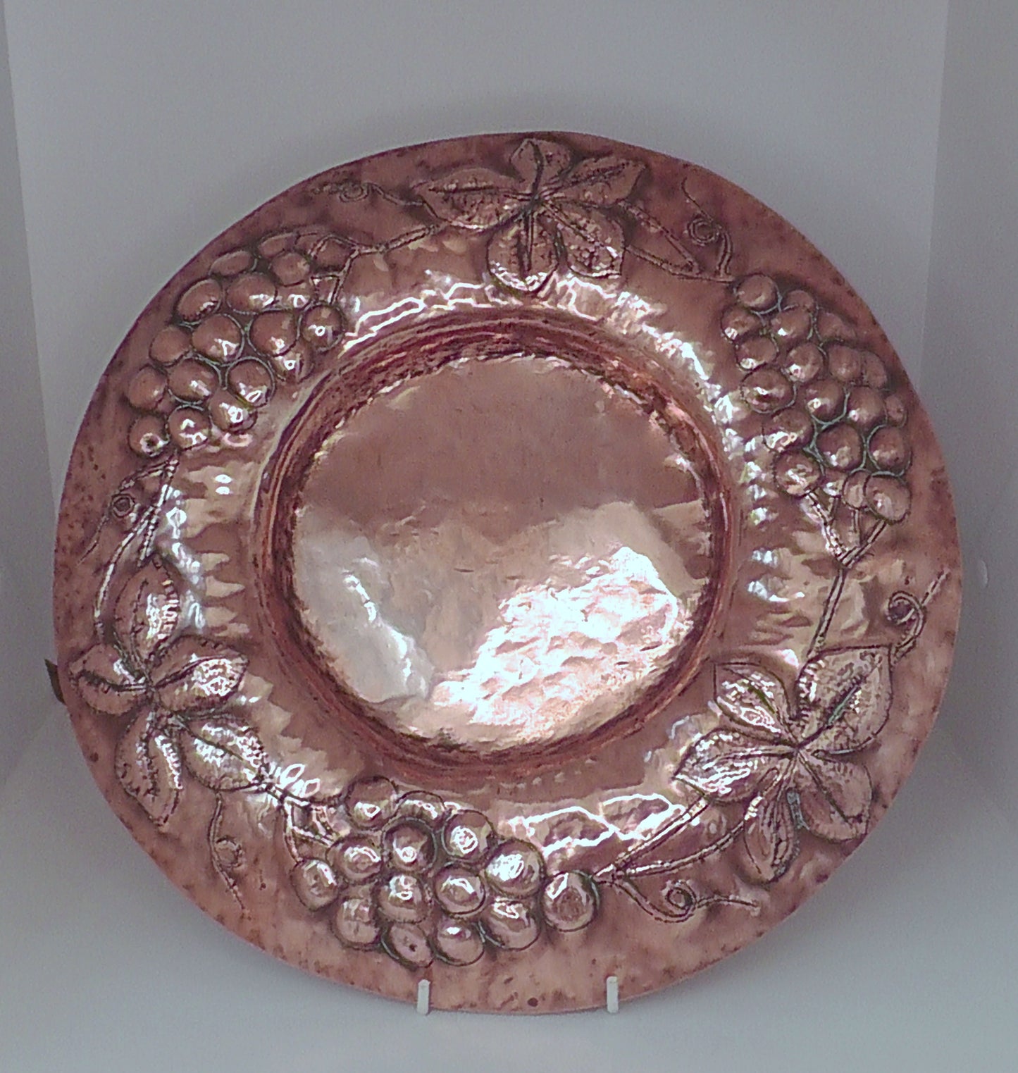 Arts & Crafts Large Copper Bowl/Collection Plate