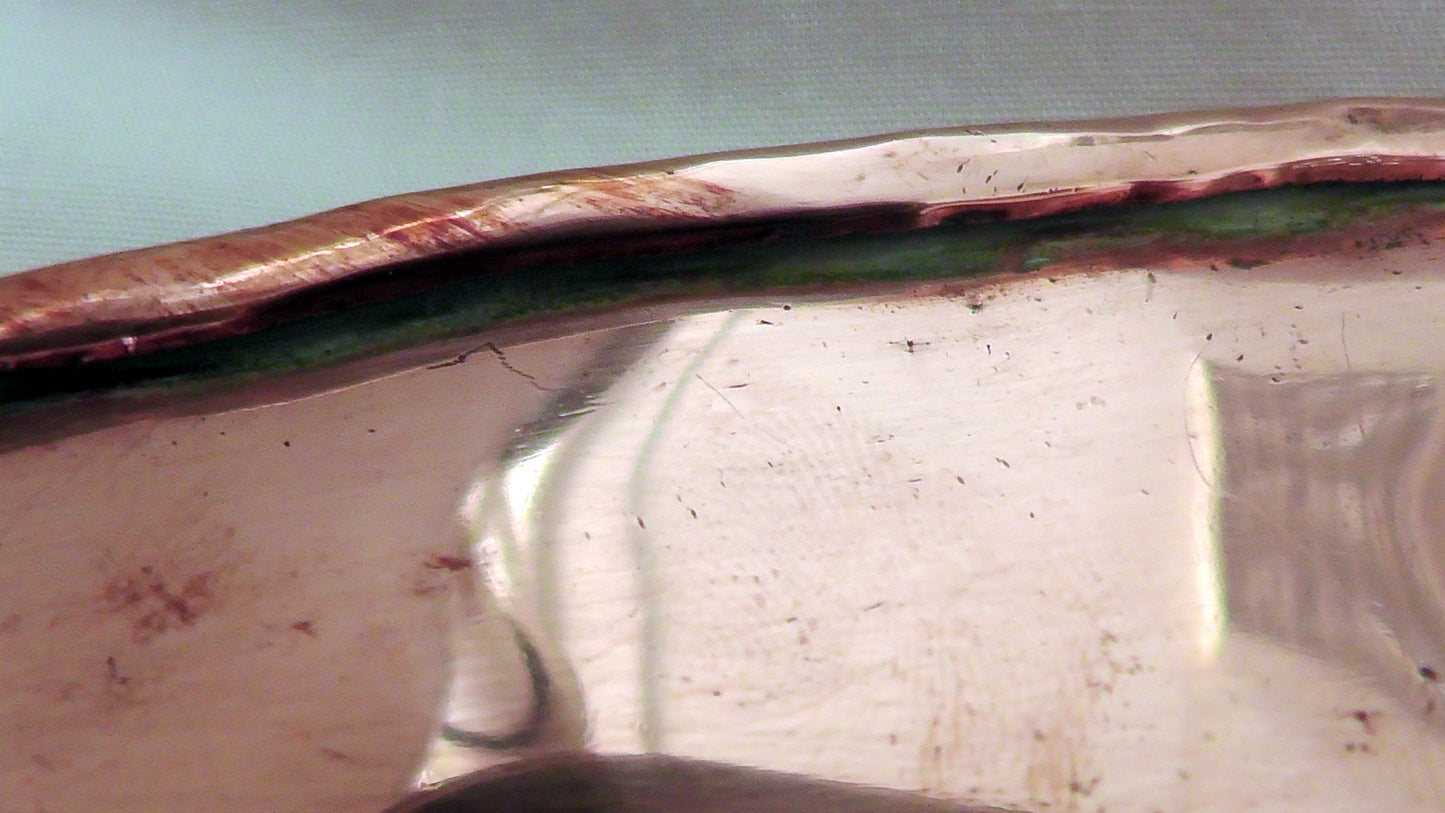 Arts & Crafts Large Copper Charger/Dish/Bowl/Collection Plate