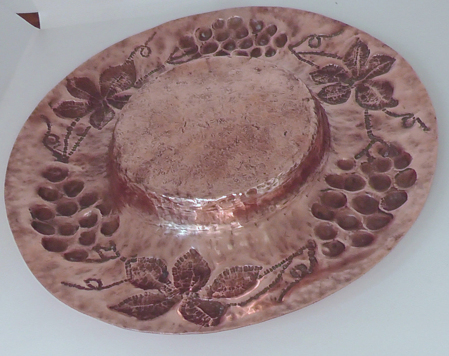 Arts & Crafts Large Copper Bowl/Collection Plate