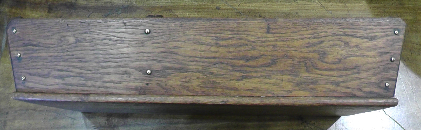 Antique Victorian/Edwardian Oak Cutlery Tray