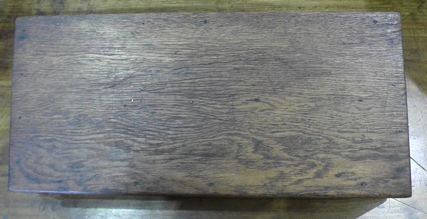 Antique Victorian/Edwardian Oak Cutlery Tray