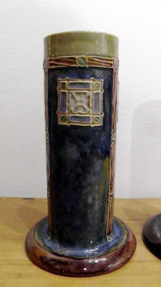 Pair of Doulton Vases by Maud Bowden