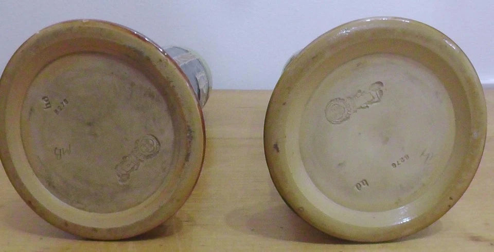 Pair of Doulton Vases by Maud Bowden