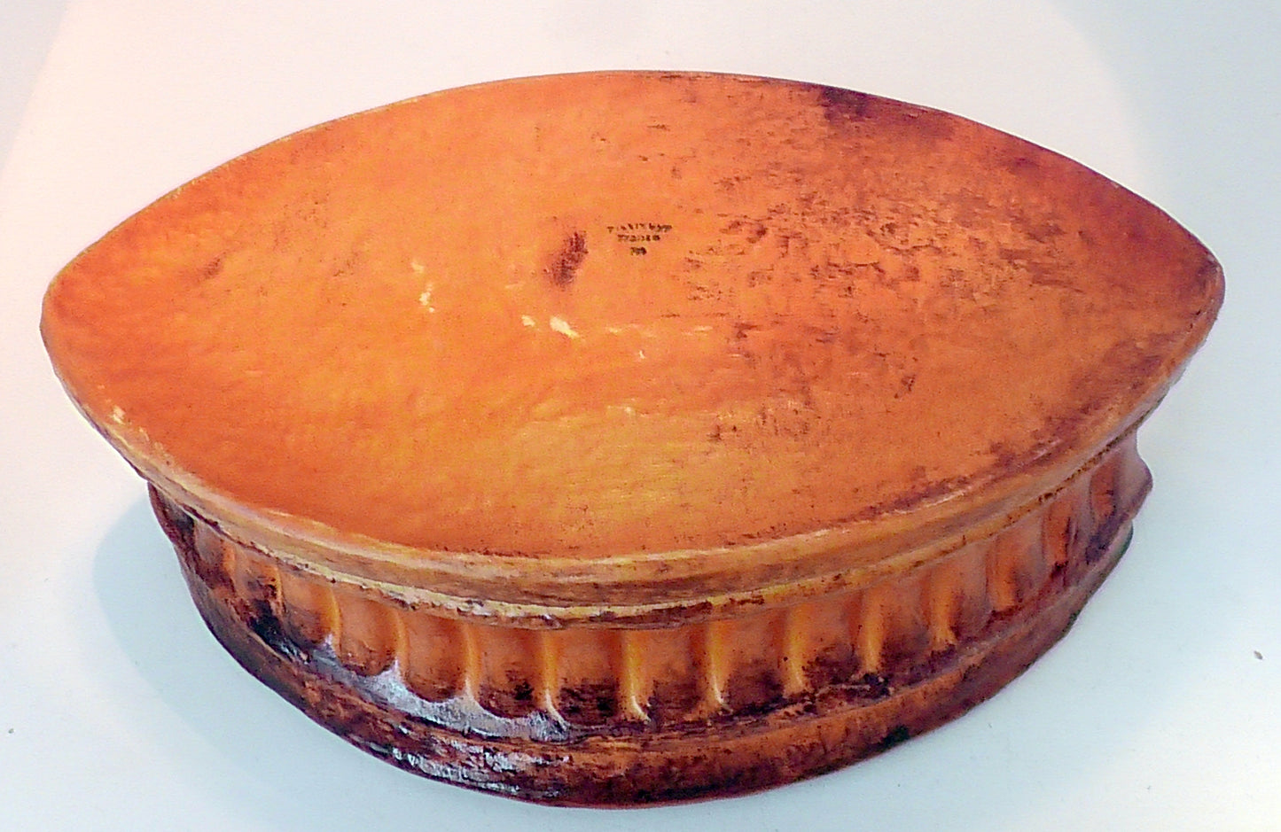 Antique French Trompe L'oeil Porcelain Mallard Duck in a Crust Pâté Terrine