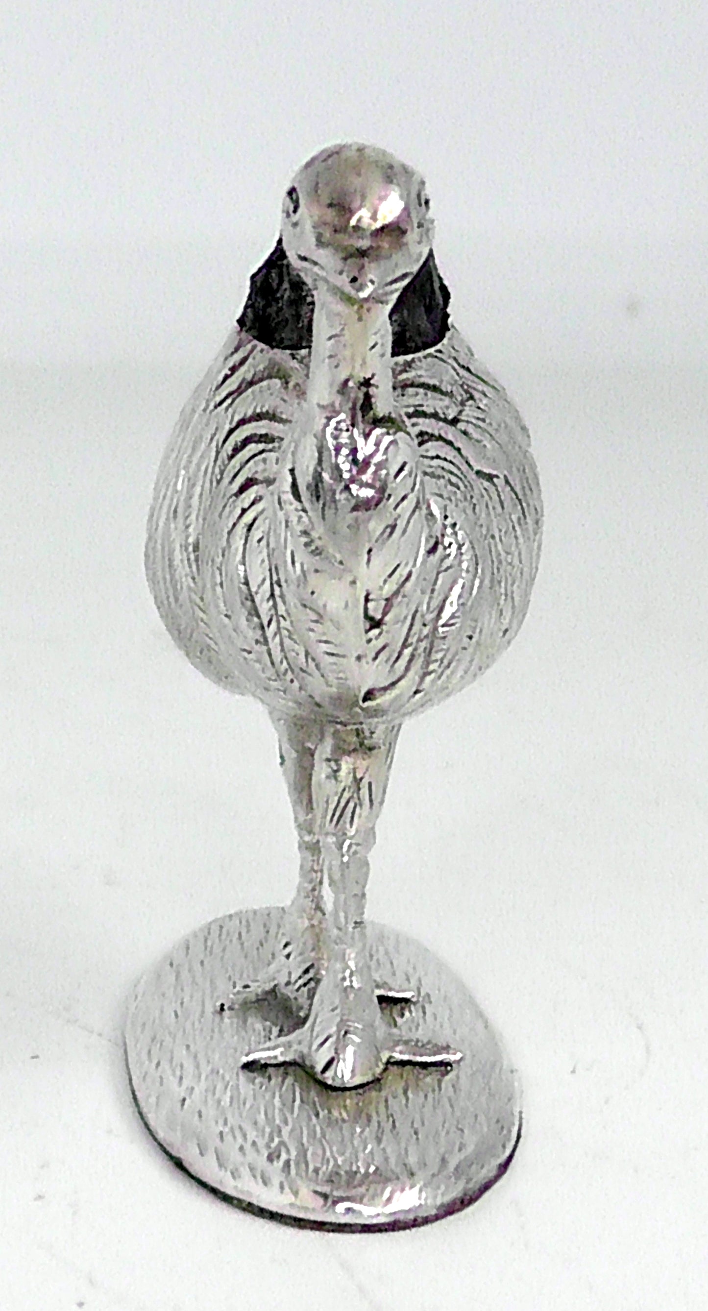 Antique Solid Silver Emu Cushion by Adie & Lovekin dates 1921