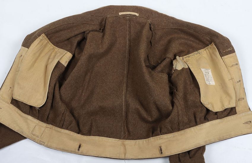 British 1949 Pattern Northamptonshire Yeomanry Battle Dress Blouse