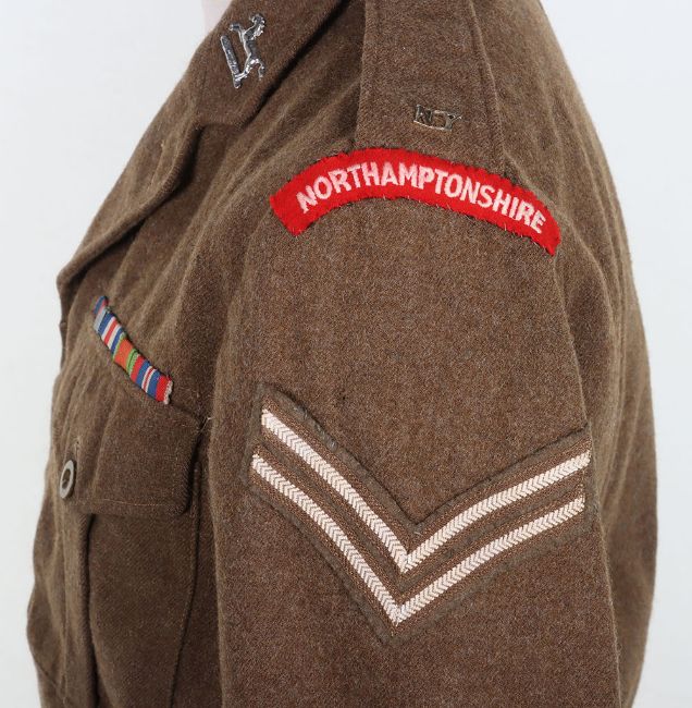 British 1949 Pattern Northamptonshire Yeomanry Battle Dress Blouse
