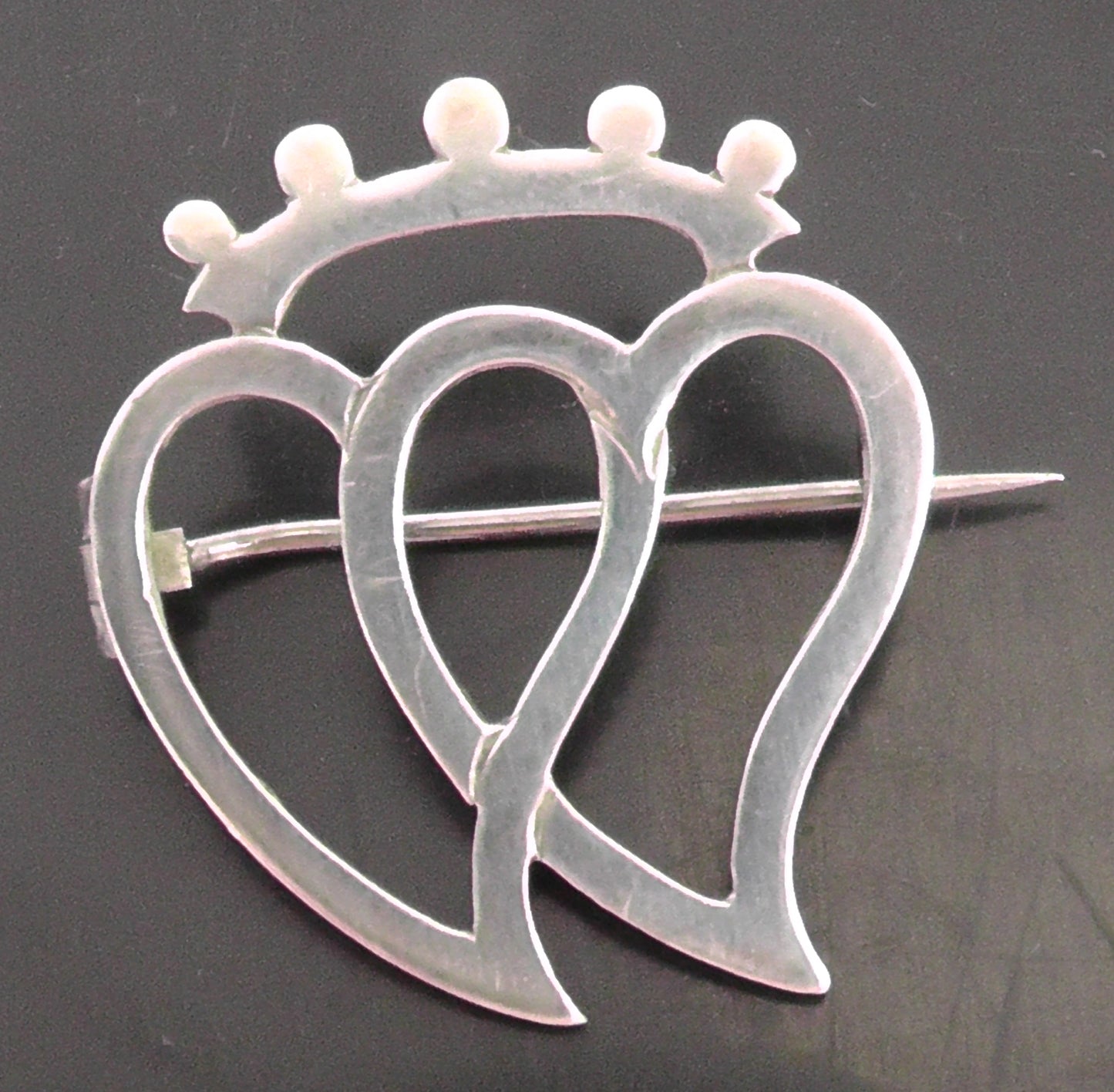 Silver Luckenbooth Brooch