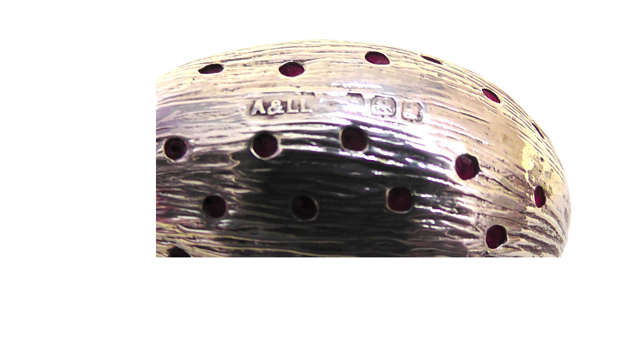 Antique Solid Silver Hedgehog Pin Cushion by Adie & Lovekin dates 1905