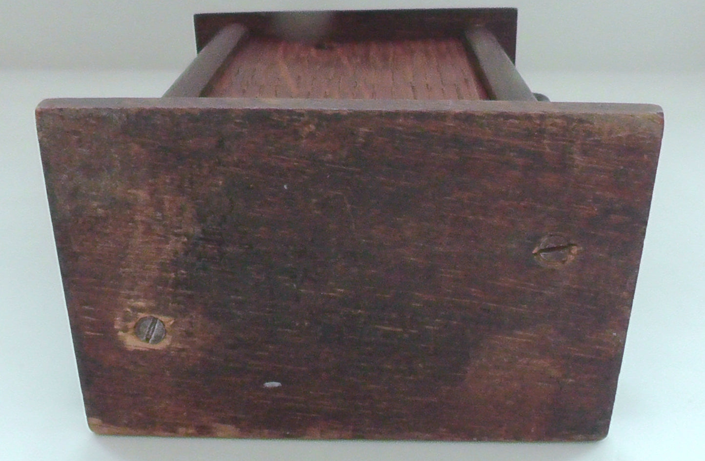 Antique Oak Desktop Perpetual Calendar 15cm tall