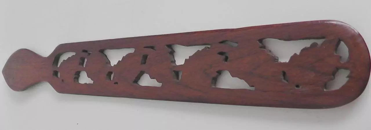 Victorian Pierced Rosewood Page Turner