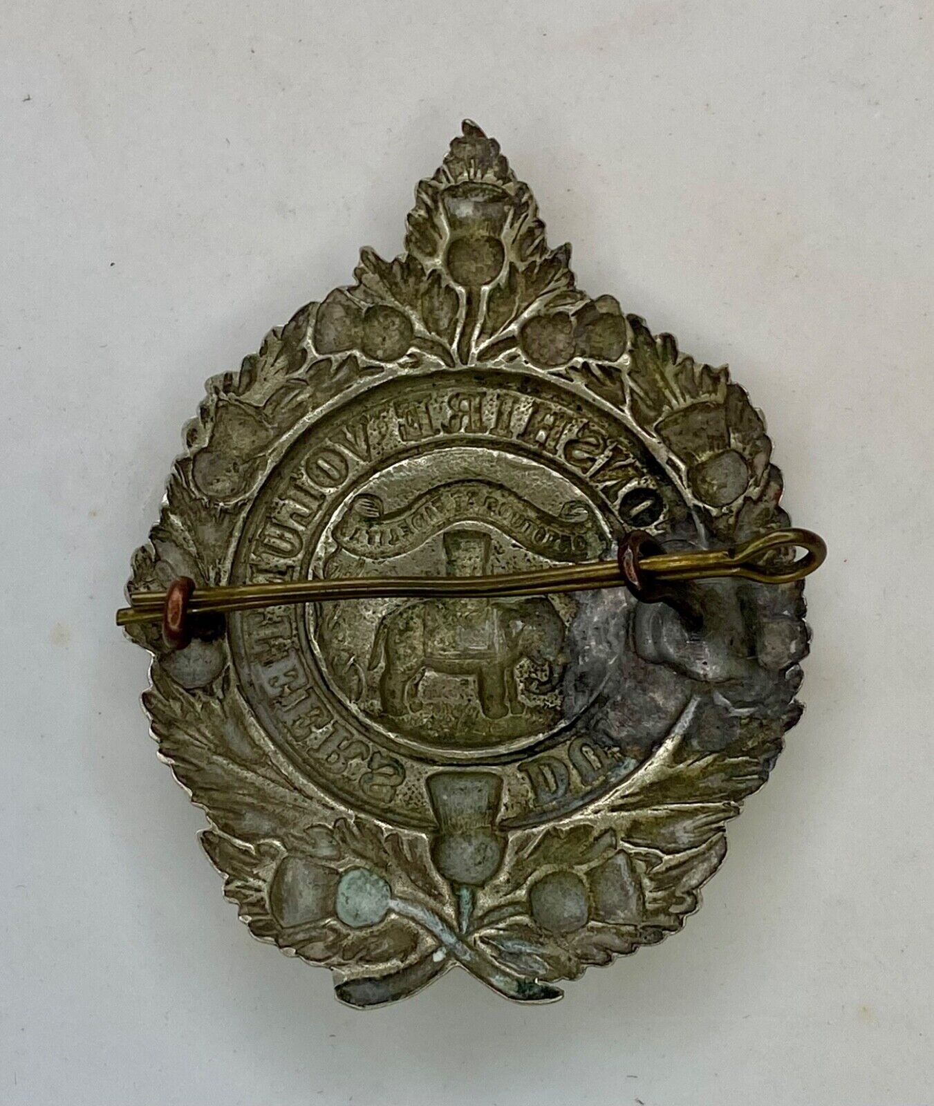 Dumbartonshire Volunteers Glengarry Badge