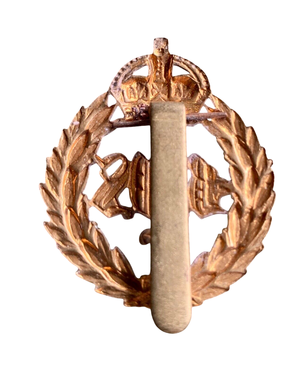 2nd Dragoon Guards (Queen's Bays) Cap Badge - Kings Crown