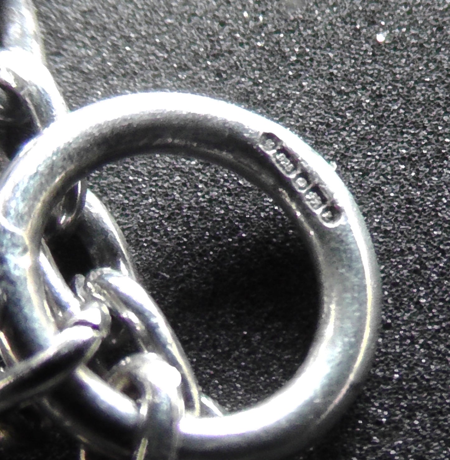 Solid Silver Heart Chatelaine Scent Bottle