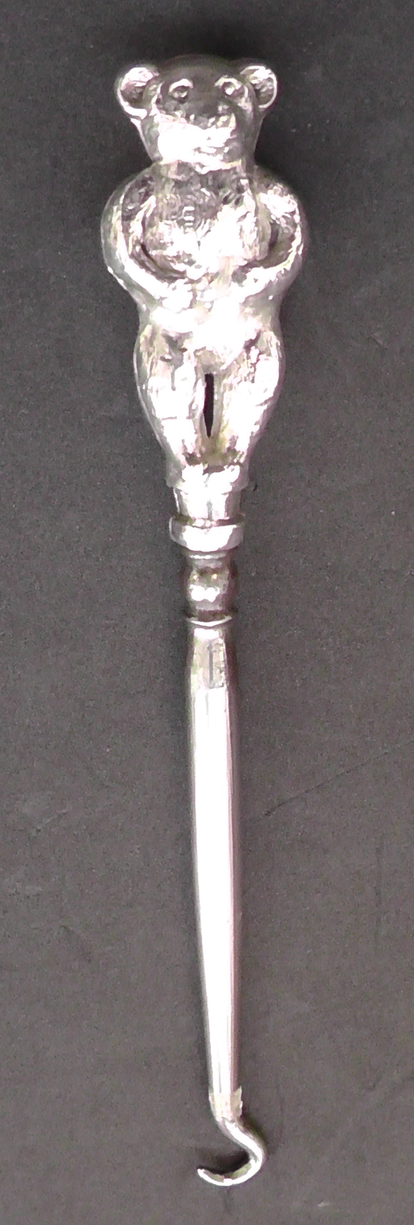 Teddy Bear Button Hook dated 1909