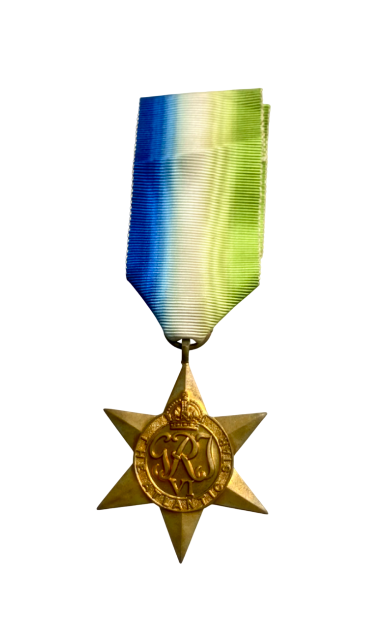 Original WW2 Atlantic Star Medal