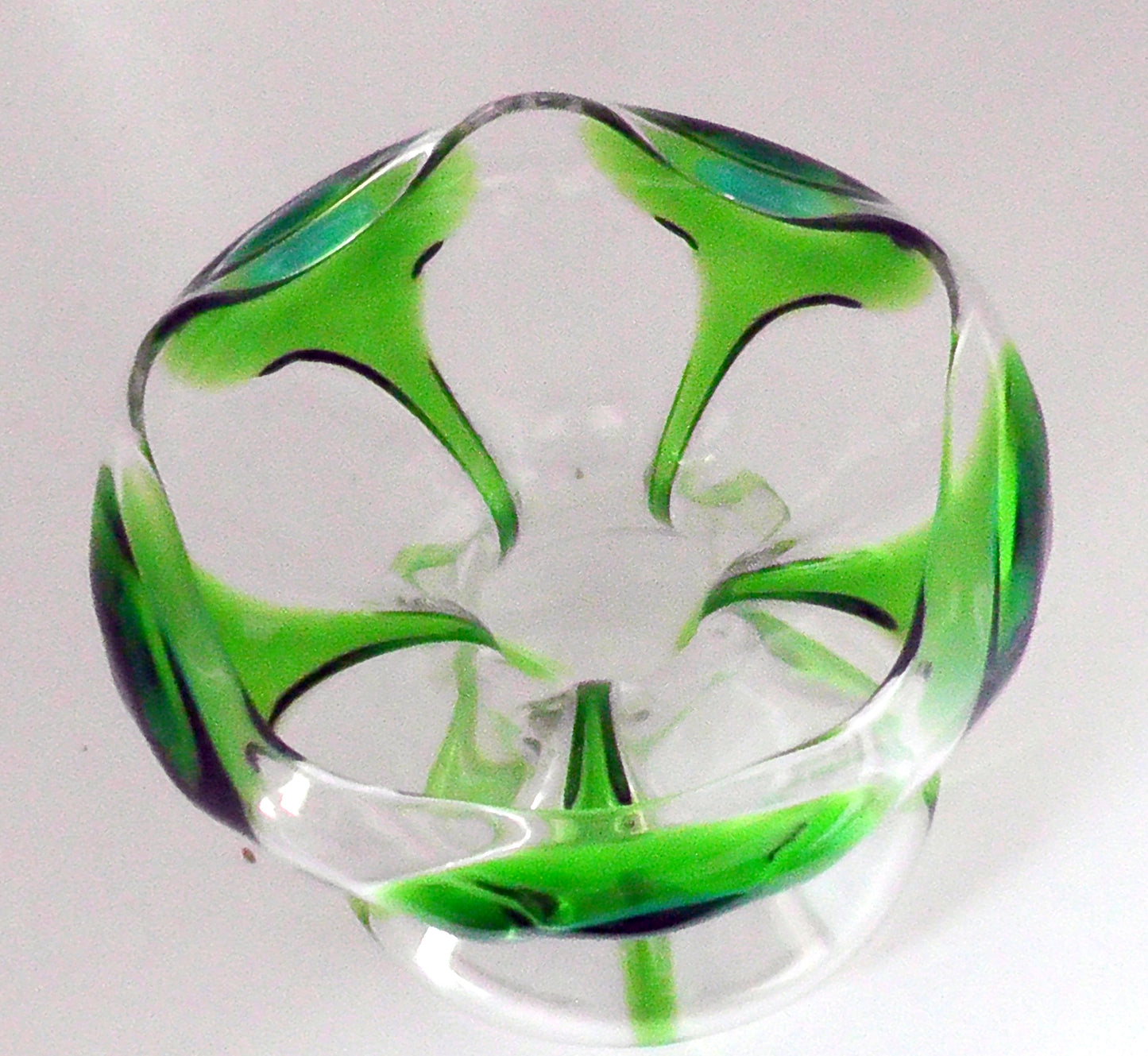 Stuart and Sons Art Nouveau Cairngorm/Peacock Trail Vase c1900