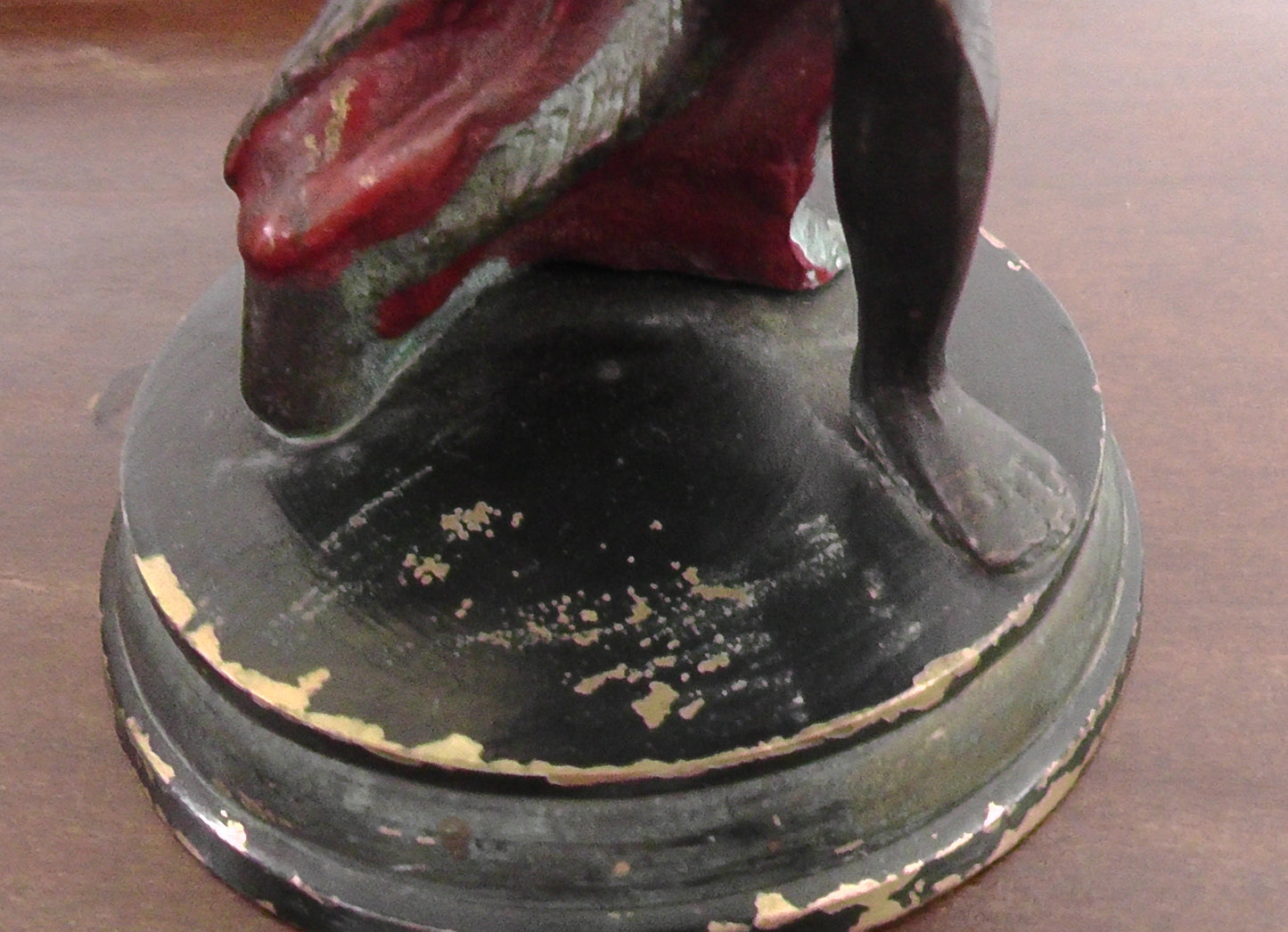 Cold Painted Bronze Blackamore Vide Puche/Trinket Dish