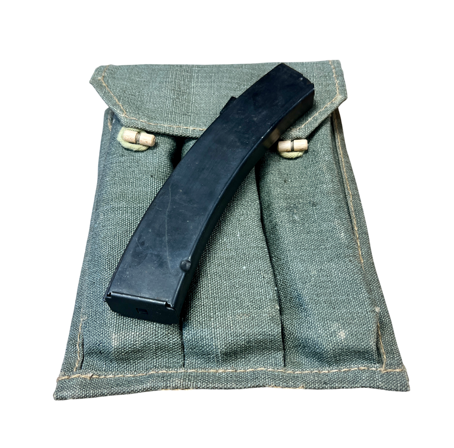 Original Cold Ware Era Polish PPS-43 Magazine Pouch & Magazines