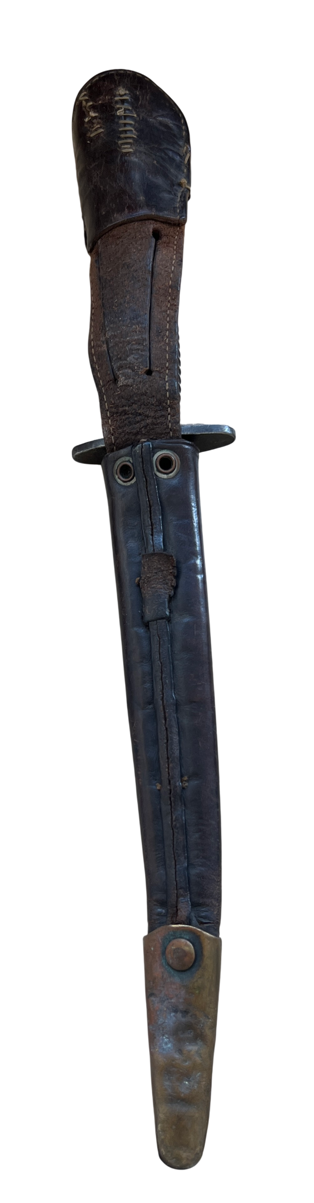 WWII British 3rd Pattern Fairbairn-Sykes Fighting Knife – Matching Double "2" Die-Cast Grip Mold Marks
