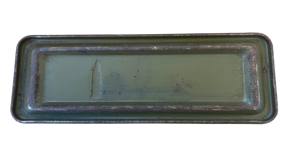 WWII US Army .30 Cal M1 Ammunition Box Manufactured by  CANCO (the American Can Company)